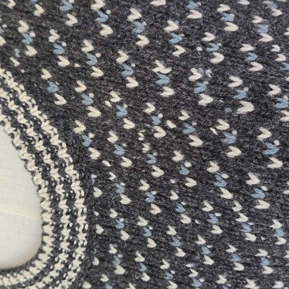 L.L. Bean Nordic Rag Wool Lambswool Pullover Sweater Adult Size Large - Picture 4 of 6